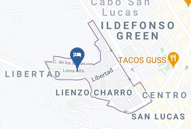 Los Cabos - Antigua De Cabo Maps