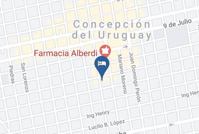 Concepcion Del Uruguay - Antigua Fonda Maps