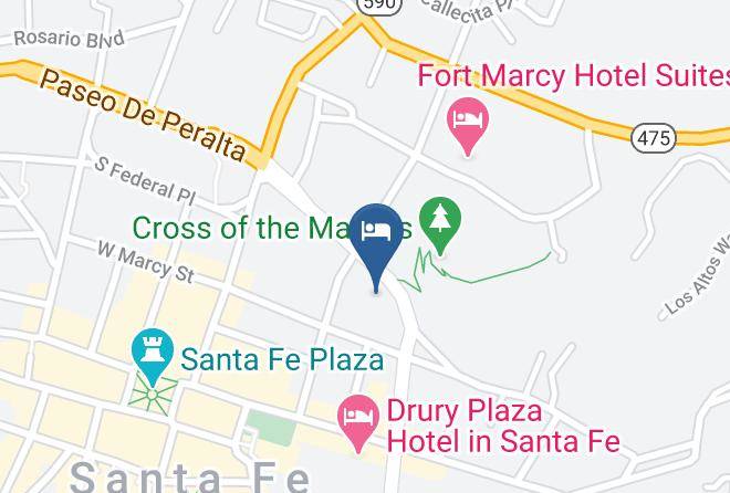 Santa Fe - Antigua Inn Maps