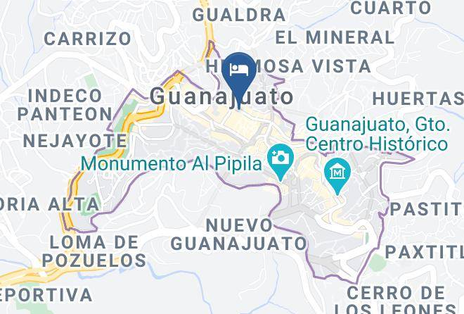 Guanajuato City Centre - Antiguo Vapor Maps