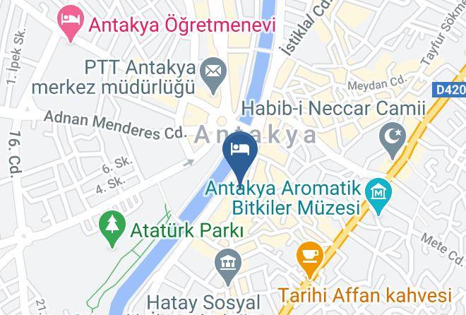 Antakya - Antikgrand Otel Maps