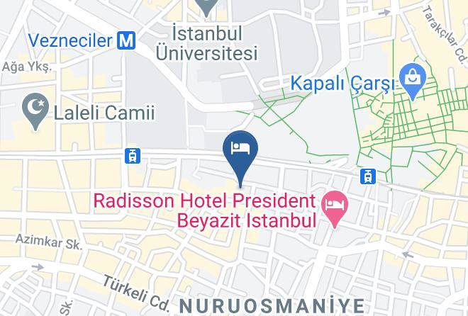 Fatih - Antik Hotel Istanbul Maps