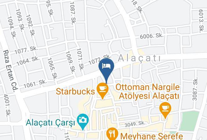 Cesme - Antik Motel Maps