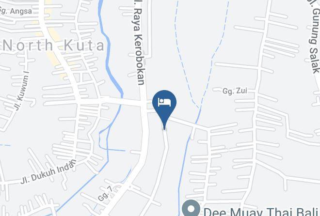 Badung Regency - Antique Bungalow With Rice Paddies View Maps
