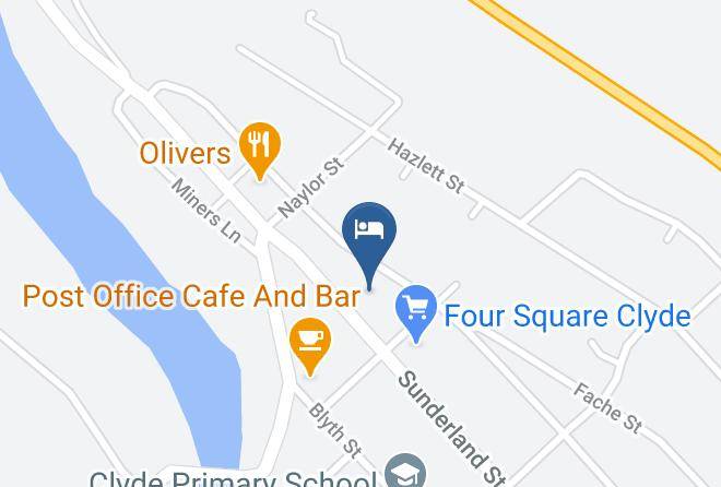 Central Otago - Antique Lodge Motel Maps