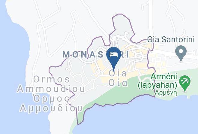 Thira - Antique Mansion Oia Maps
