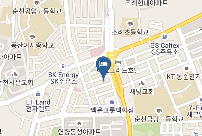 Suncheonsi - Antives Motel Maps