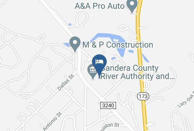 Bandera - Antler Cabins Maps