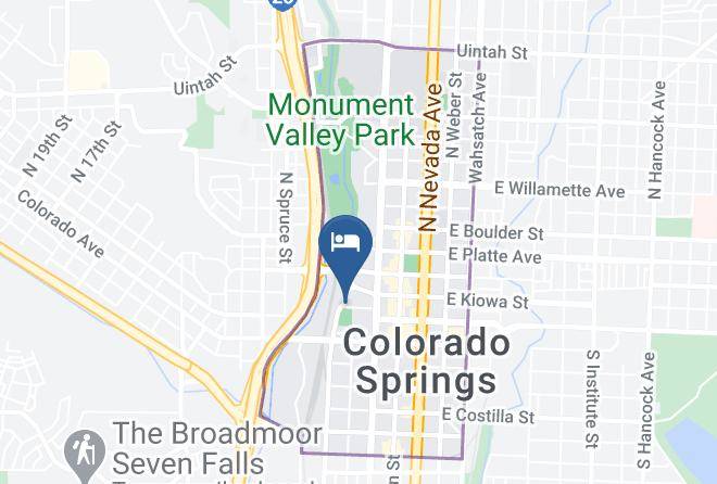 El Paso - The Antlers Hotel Maps