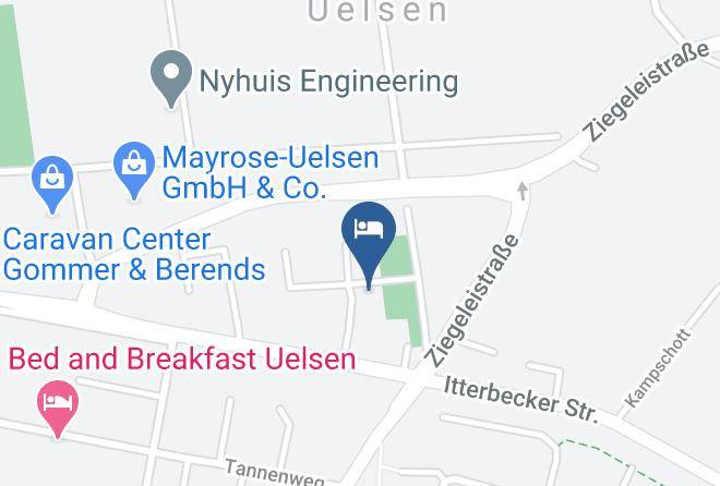 Grafschaft Bentheim - Anton Bed And Breakfast Maps