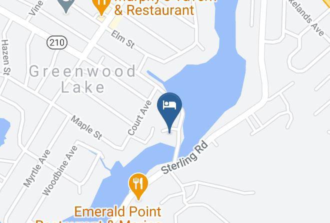 Anton's On The Lake Map