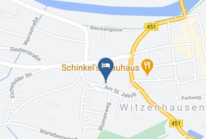 Werra Meisner Kreis - Antonia Ferienhaus Witzenhausen Maps