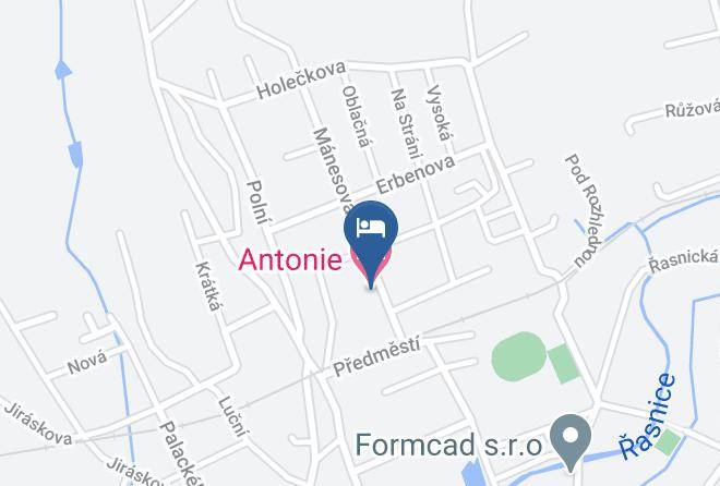Antonie Hotel Map