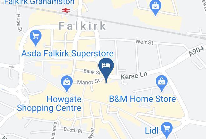 Falkirk - Antonine Hotel Maps