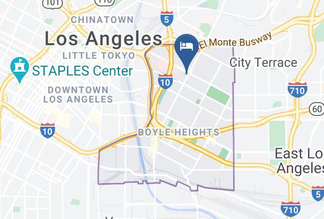 Los Angeles - Antonio Hotel Maps