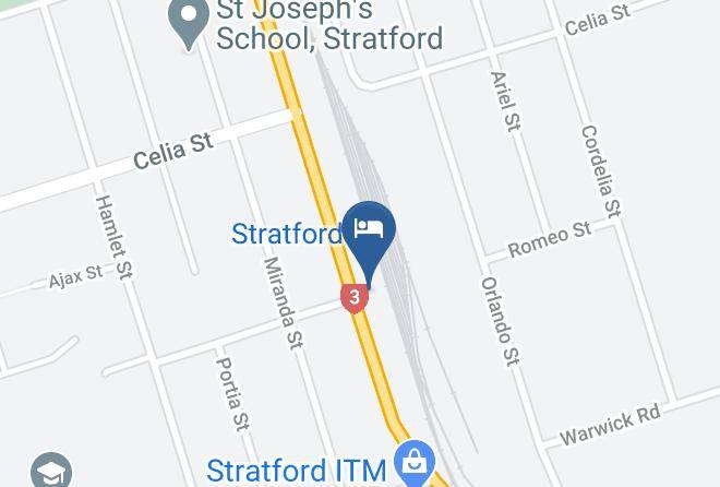 Antonio Mews Motel Map