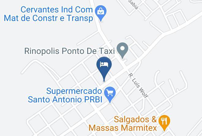 Rinopolis - Antonio`s Hotel De Rinopolis Maps