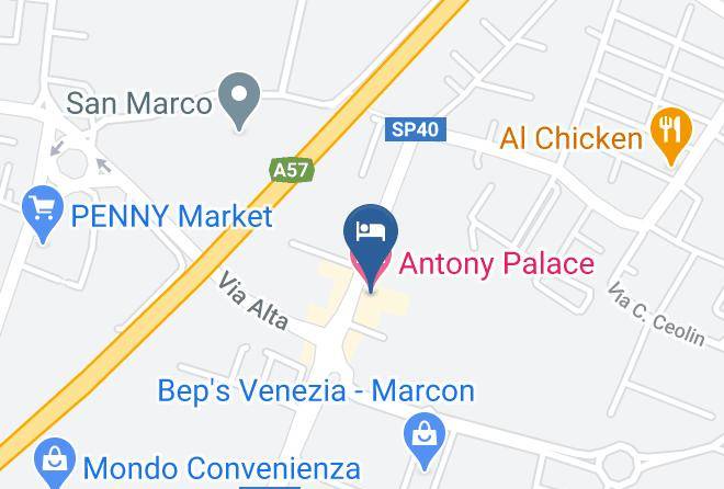 Antony Palace Hotel Map