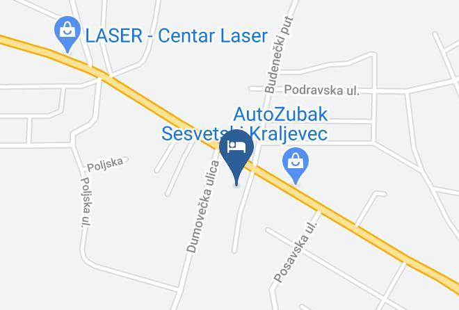Zagreb - Antunovic Hotel East Maps