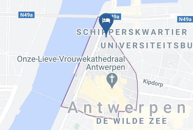 Antwerp - Antwerp For Two B&b Maps