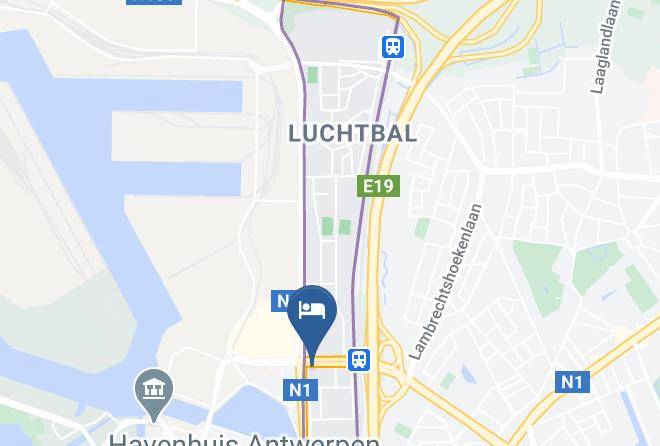 Antwerp - Antwerp Harbour Hotel Maps
