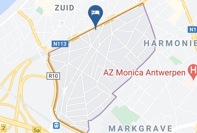 Antwerp - Hotel Rubenshof Maps
