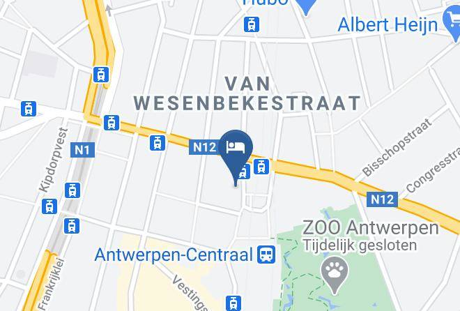 Antwerp - Antwerp Billard Palace Maps