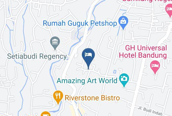 Bandung - Anugrah Hotel Maps
