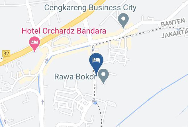 West Jakarta - Anugrah Hotel Maps