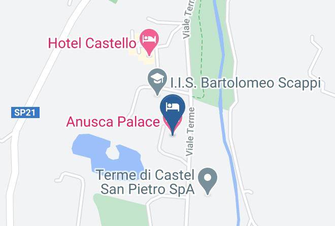 Bologna - Anusca Palace Hotel Maps