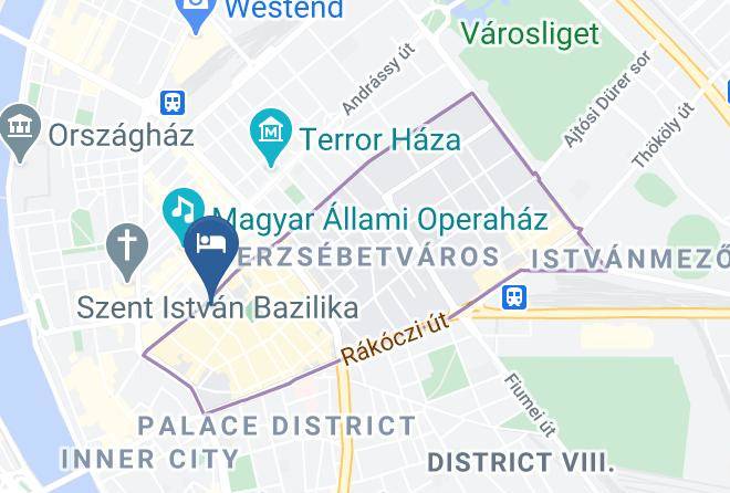 Budapest Erzsebetvaros - Anva Hotel Maps