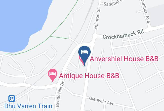 Causeway Coast Glens - Aaranmore Lodge B&b Portrush Maps