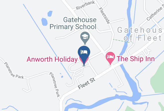 Dumfries And Galloway - Anworth Holiday Maps