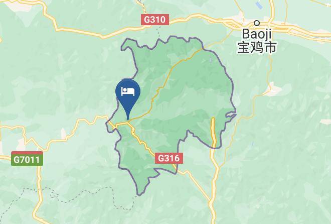 Baoji - Anxi Hotel Maps