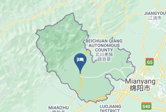 Mianyang - Anxian Changqing Hotel Maps
