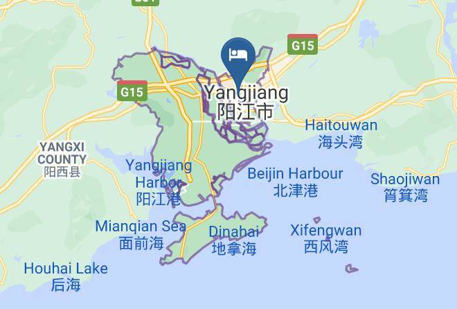 Yangjiang - Anxin Business Hotel Maps