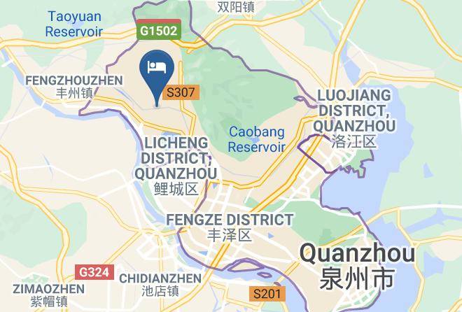 Quanzhou - Anxin Chengji Hotel Maps