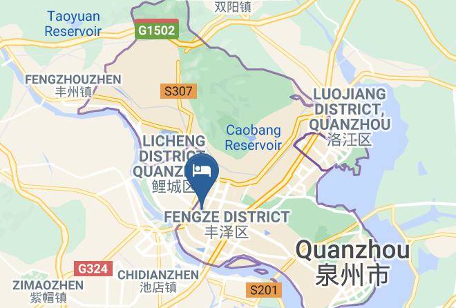 Quanzhou - Anxin Hotel Maps