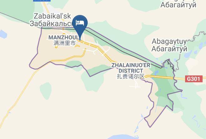 Hulun Buir - Anxin International Hotel Maps