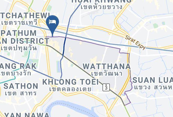 Anya Nana Sukhumvit Bangkok Map