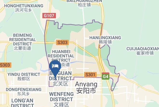 Anyang - Anyang Hotel Anyang Maps