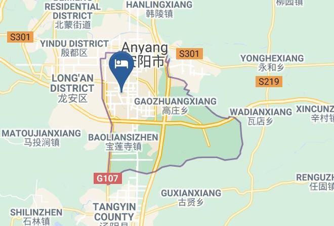 Anyang - Anyang Red Gate Hotel Maps