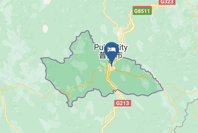 Puer - Anyi Commercial Hotel Maps