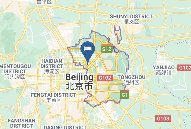 Chaoyang District - Anyi Hotel Maps