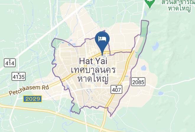 Amphoe Hat Yai - Anytime At 24 Resort Maps