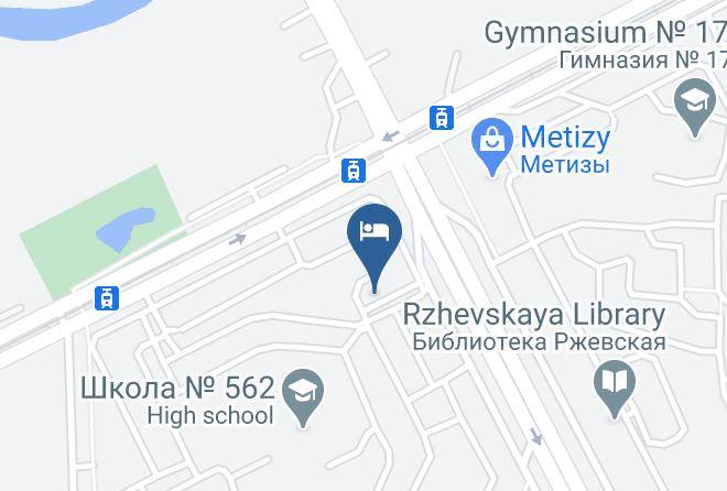 Saint Petersburg - Anyuta Mini Hotel Maps