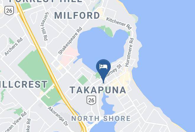 Auckland - Anzac Court Motel Maps