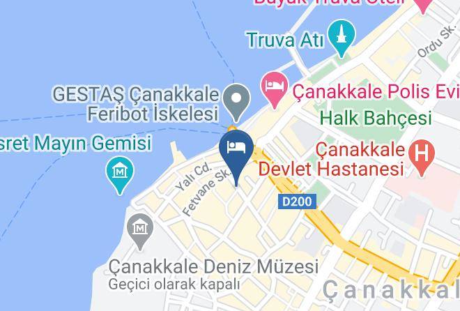 Comfort Anzac Hotel Map - Canakkale - Canakkale Kemalpasa