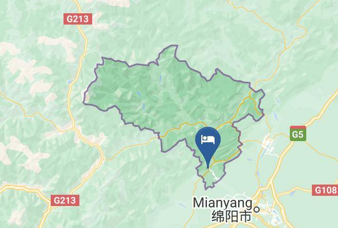 Mianyang - Anzhou Hotel Maps