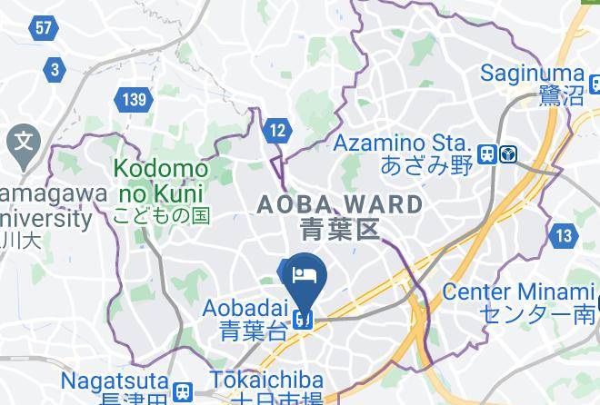 Yokohama City Aoba Ward - Aobadai Forum Maps